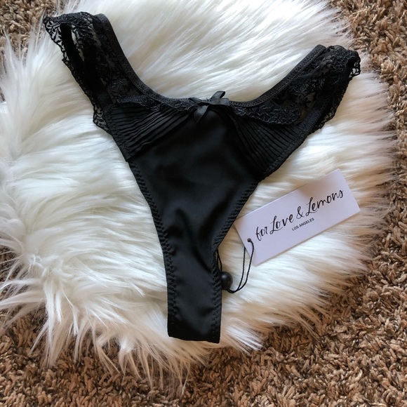 NWT For Love And Lemons Laurel Lingerie Set XXS - Picture 6 of 9